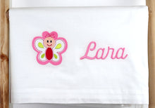 Carregar imagem no visualizador da galeria, Lençol Bebé com Nome e Desenho