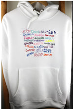 Carregar imagem no visualizador da galeria, Sweatshirt Capuz Assinaturas Bordadas