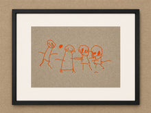 Carregar imagem no visualizador da galeria, Quadro Desenho de Criança