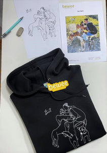 Sweatshirt Capuz Silhueta