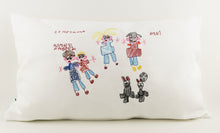 Carregar imagem no visualizador da galeria, Almofada Rectangular com Desenho Infantil Bordado